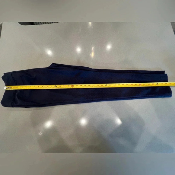 Maurices Navy Textured Elastic Waist Pants - Picture 7 of 12